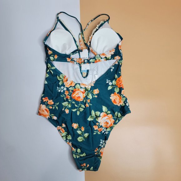 CUPSHE Women's Ladies Vintage Lace Bikini Sets Beach Swimwear size Large NWT - Picture 11 of 14